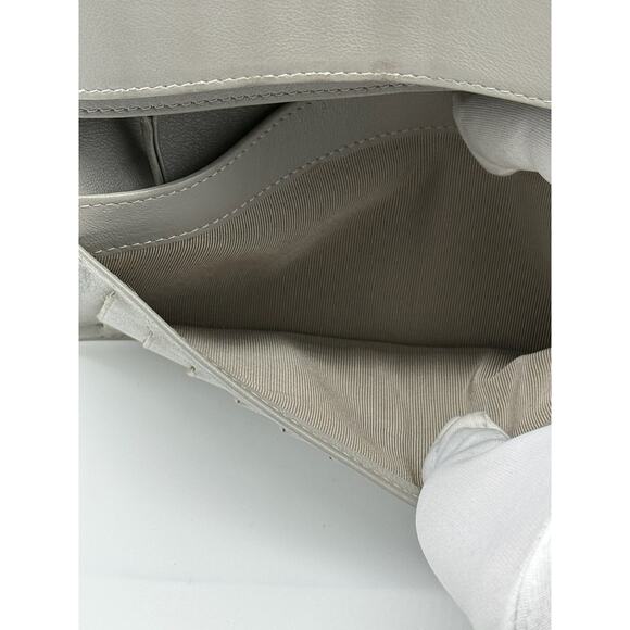 Chanel Caviar Quilted CC logo Bi-Fold Wallet Gray*EUC*Care Cards*Exterior Pocket - Picture 13 of 16